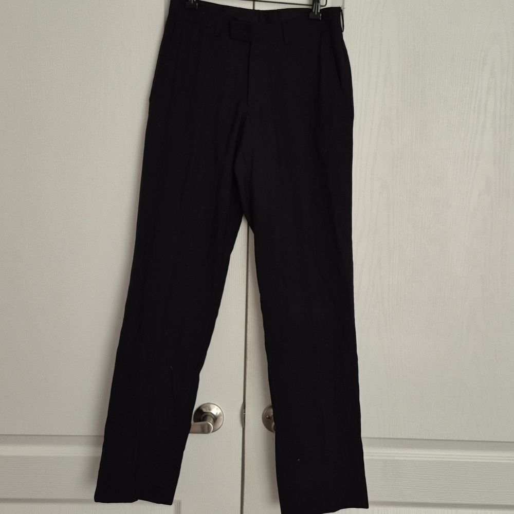 Men's Classic Black Trousers